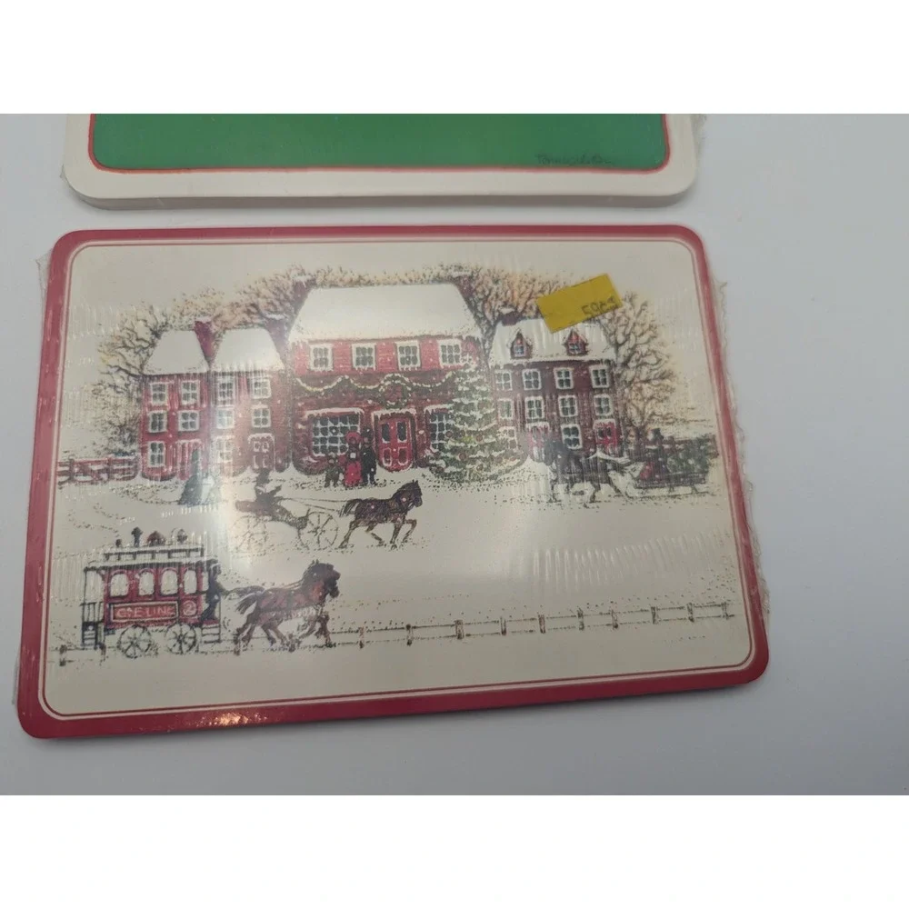 NOS‎ Vintage American Greetings Christmas Postcards Set Lot Holiday Cards